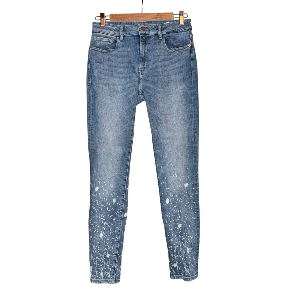 DL1961 Florence Mid-Rise Instasculpt Ankle Skinny Jeans Venice Blue Size 29 - Picture 5 of 12